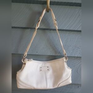 White leather The Sak purse